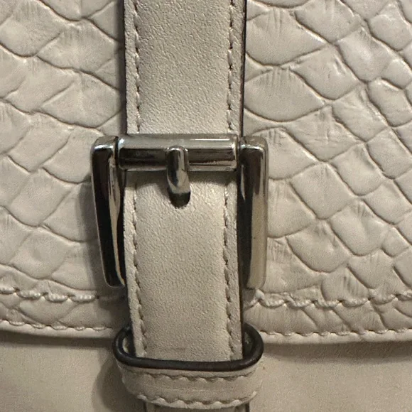 Limited Edition Coach Charlie Embossed Python Leather Tote 28723 - Picture 12 of 14